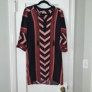 Forever 21 Aztec Print Swim Cover Up